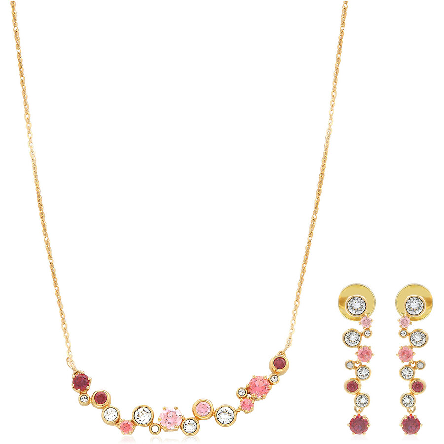 Swarovski Gold-tone Constella Set
