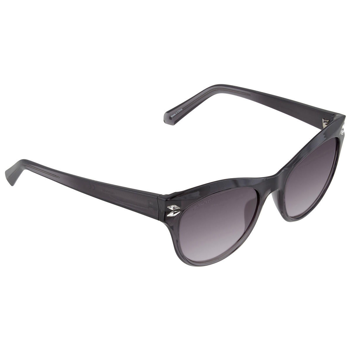 Swarovski Gradient Smoke Cat Eye Ladies Sunglasses SK0171  display picture 2