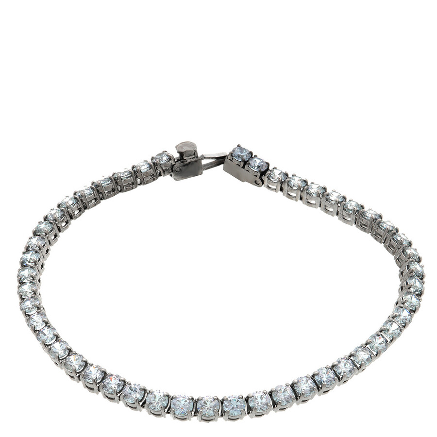 Swarovski Matrix Tennis Armband In Grey