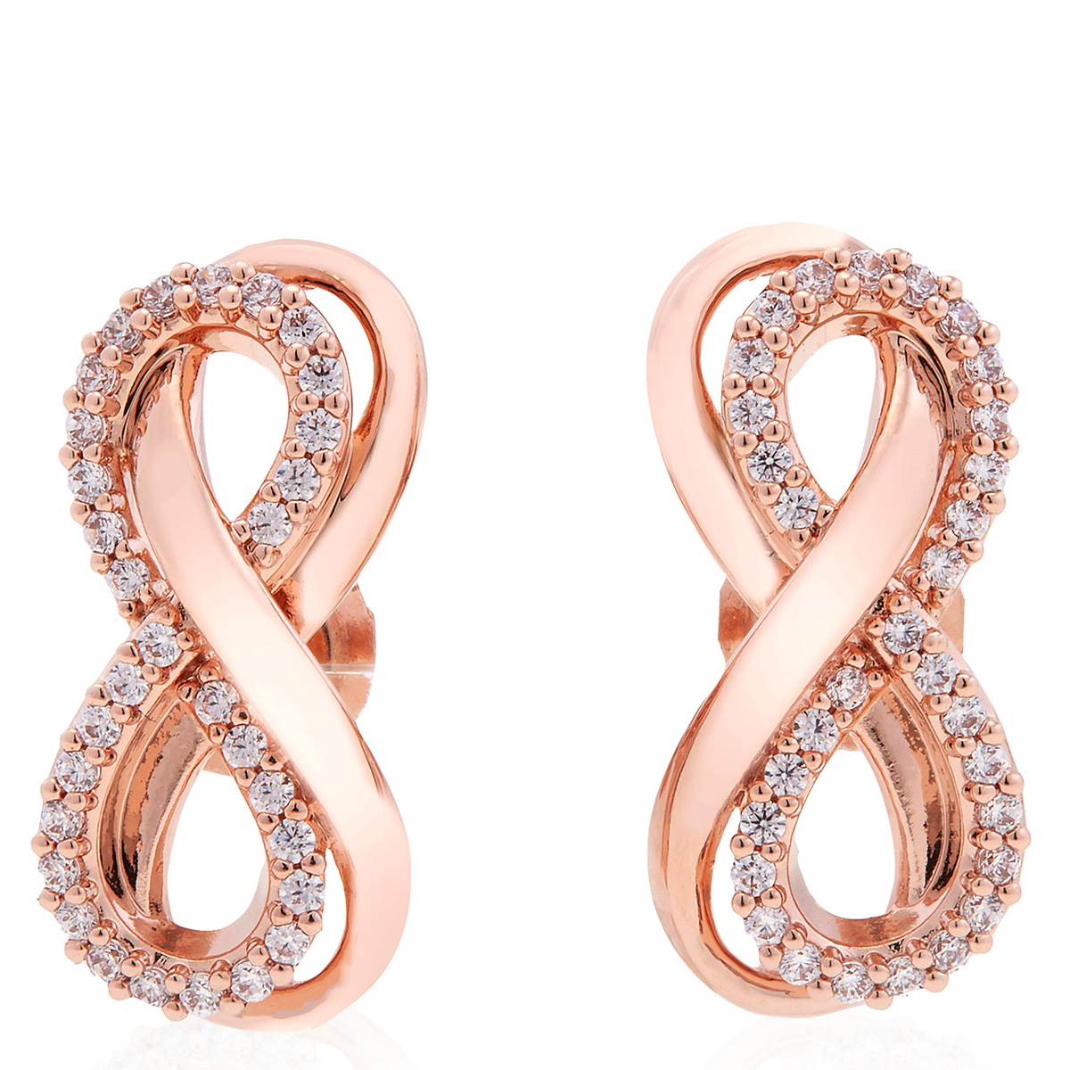 Swarovski Hyperbola Crystal Infinity Earrings 5689644