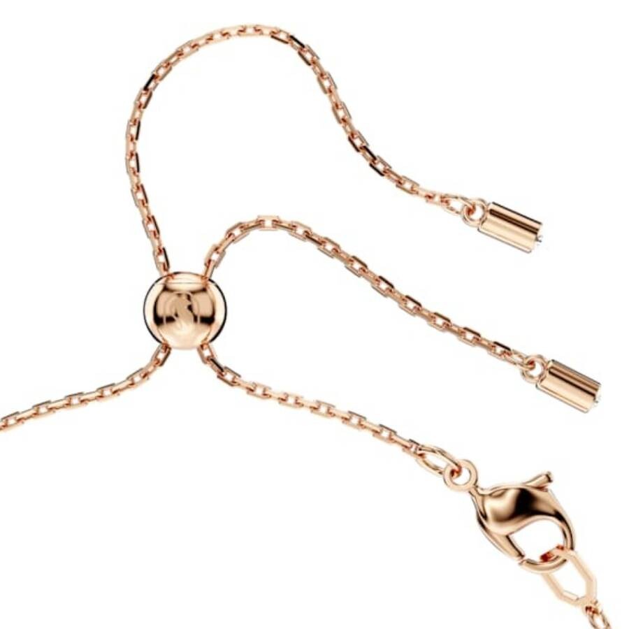 Swarovski Hyperbola Heart Y Pendant Necklace In Brown