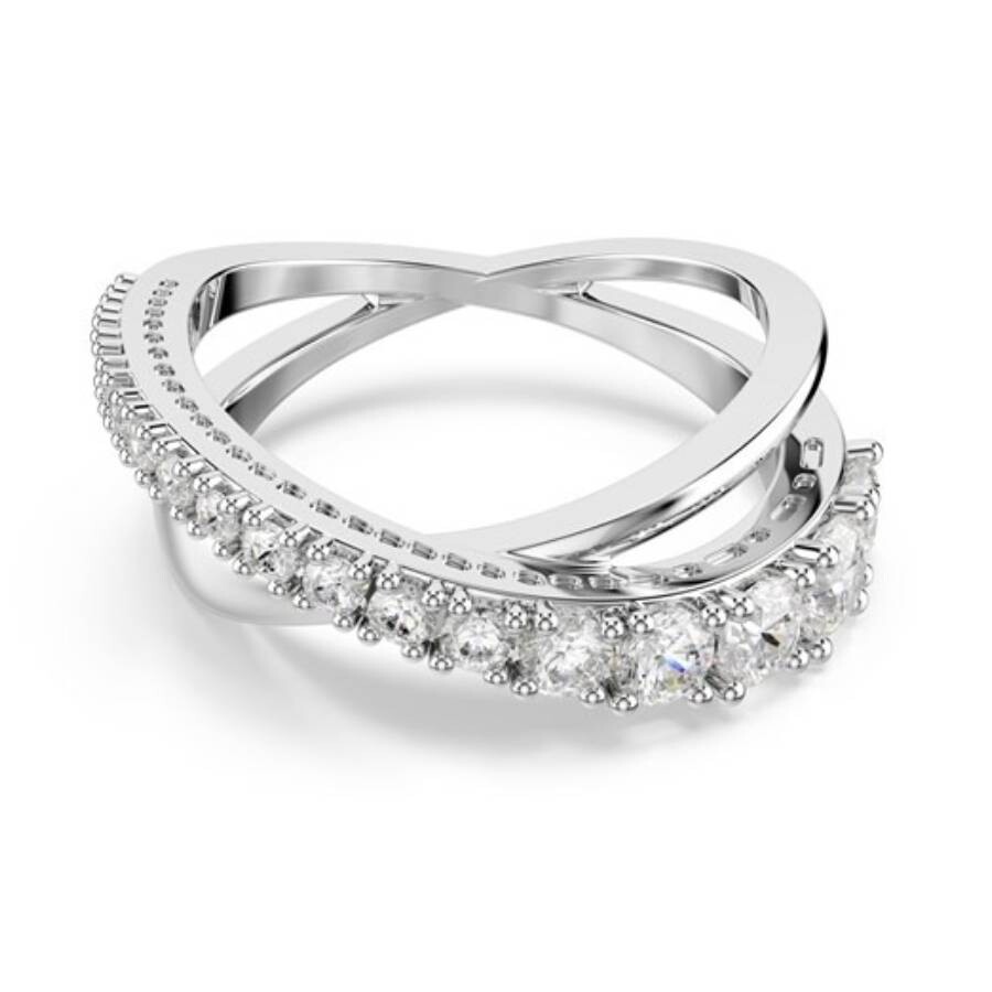 Swarovski Hyperbola Twist Wrap Ring In White