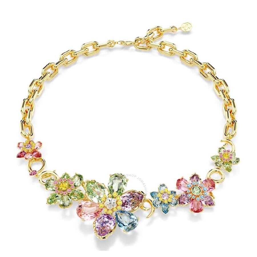 Swarovski Idyllia Crystal Flower Necklace