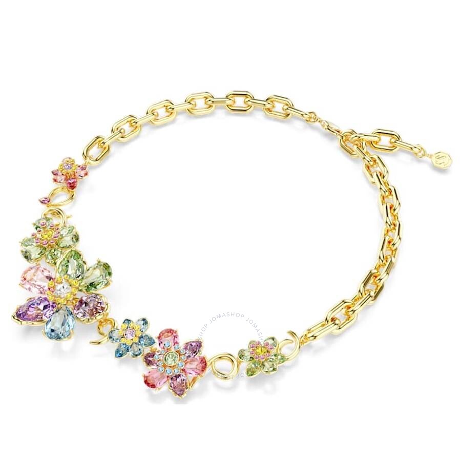 Swarovski Idyllia Crystal Flower Necklace