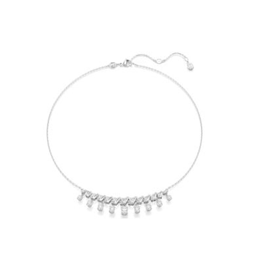 Swarovski Idyllia E Necklace Rhodium Shiny White In White