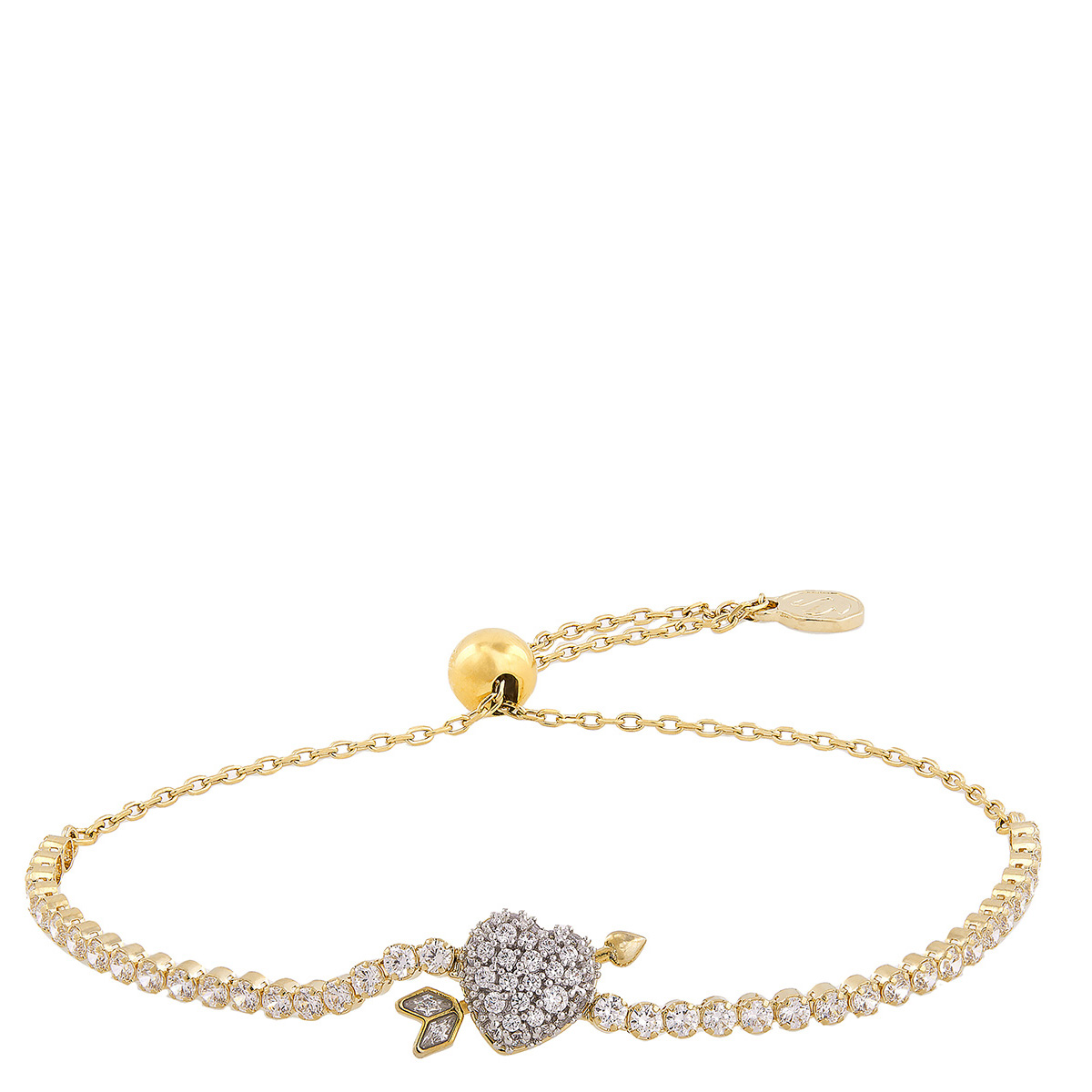 Swarovski Idyllia Heart With Arrow Bracelet 5744061 9009657440611