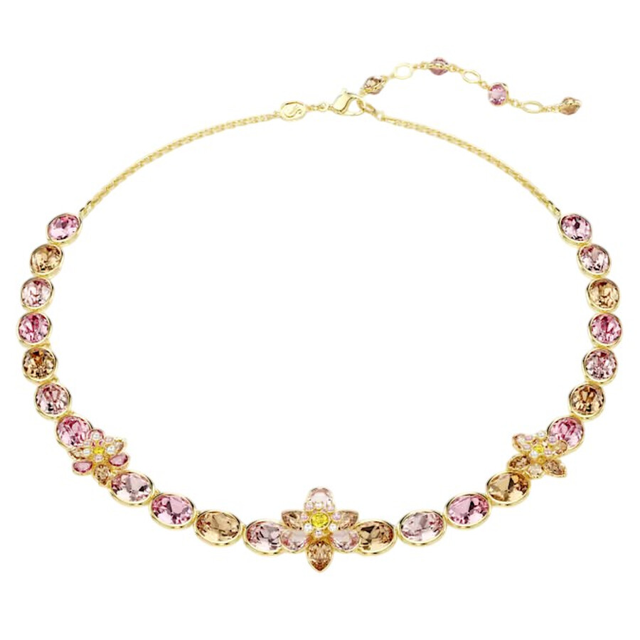 Swarovski Idyllia Mixed Cuts Crystal Flower Necklace 5732385