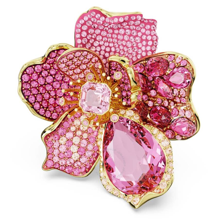 Swarovski Florere Motif Ring Gold Shiny Rose