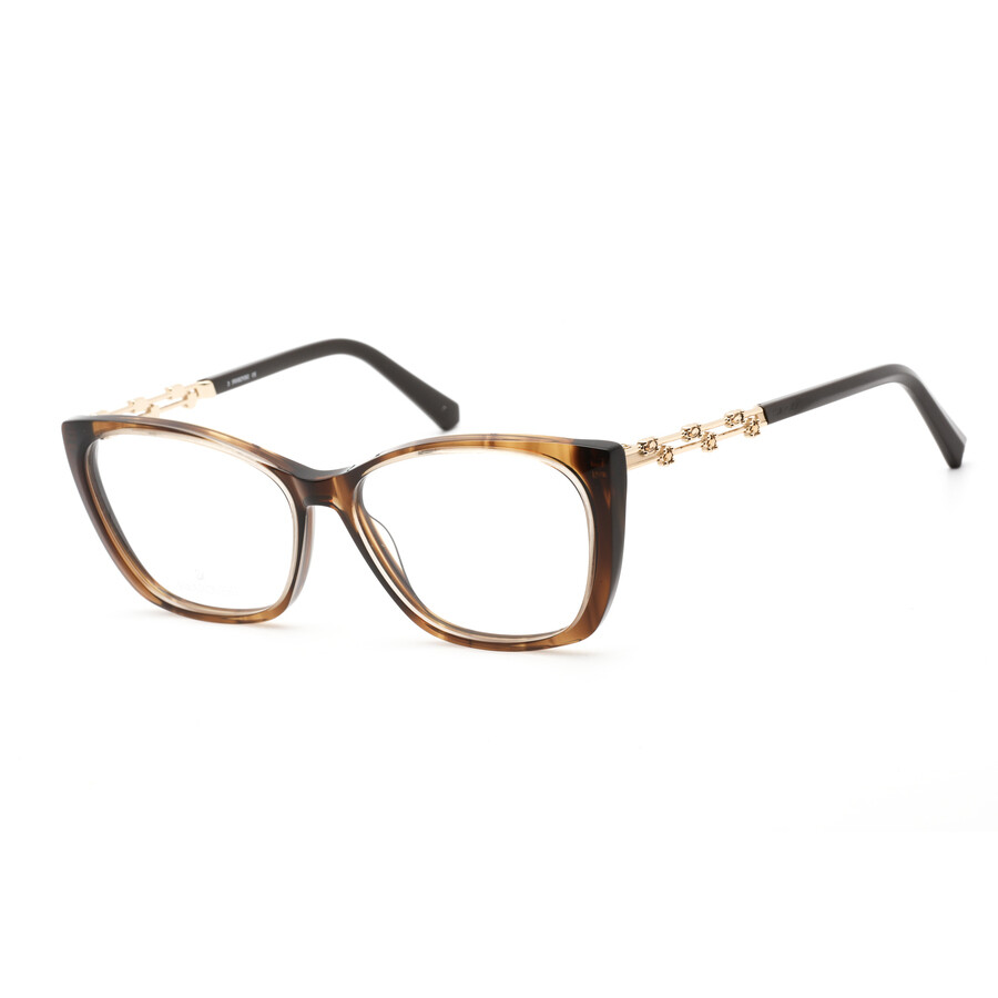 Swarovski Ladies Brown Cat Eye Eyeglass Frames SK538304754 889214173096
