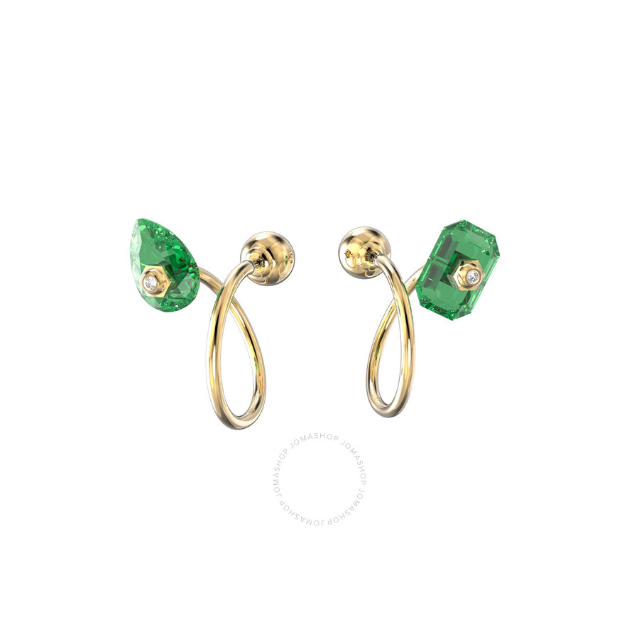 SWAROVSKI スワロフスキー Numina ピアス グリーン 5613541 Amazon.co.jp: スワロフスキー Numinaイヤリングジュエリー