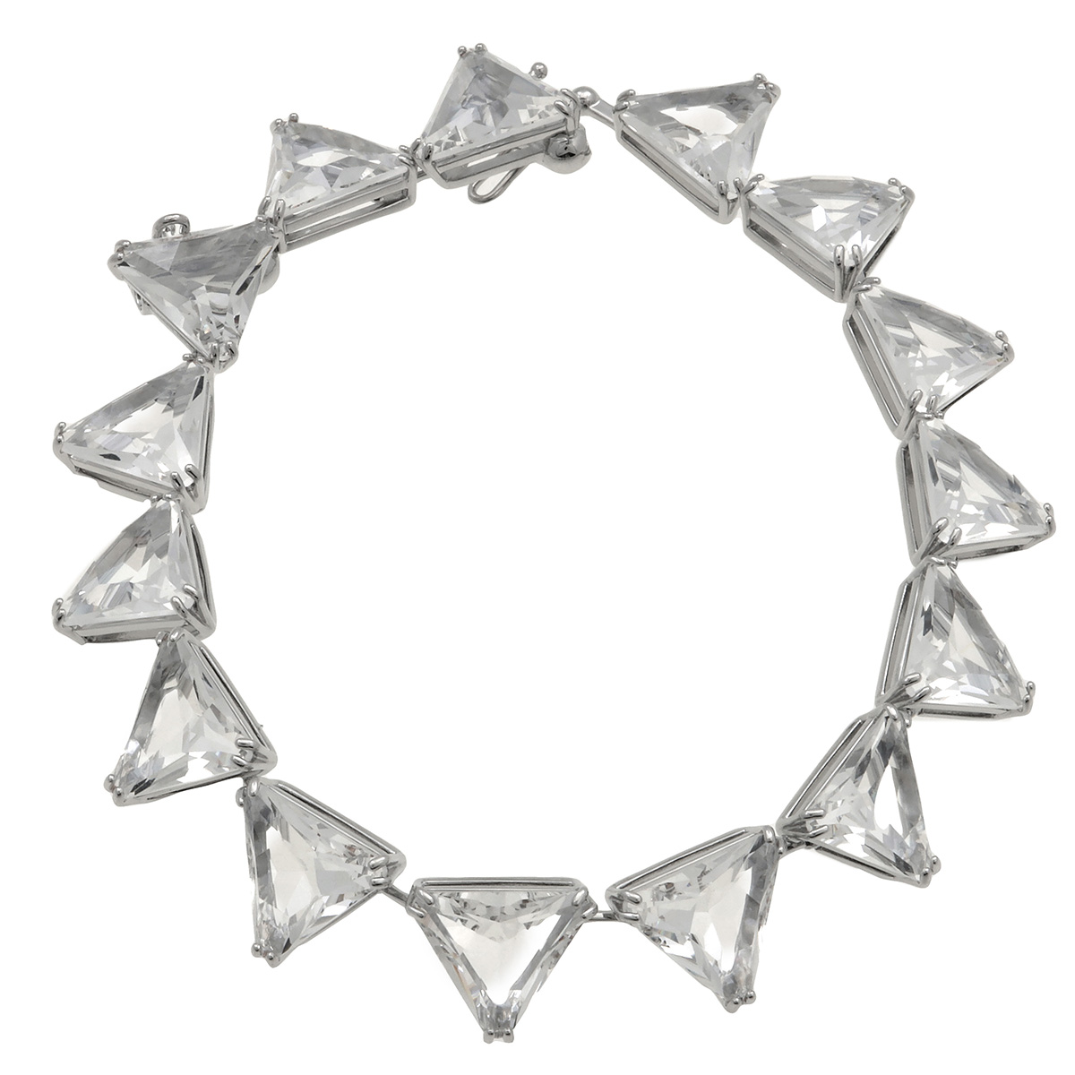 Swarovski Ladies Ortyx Triangle Cut Crystal Bracelet 5600864