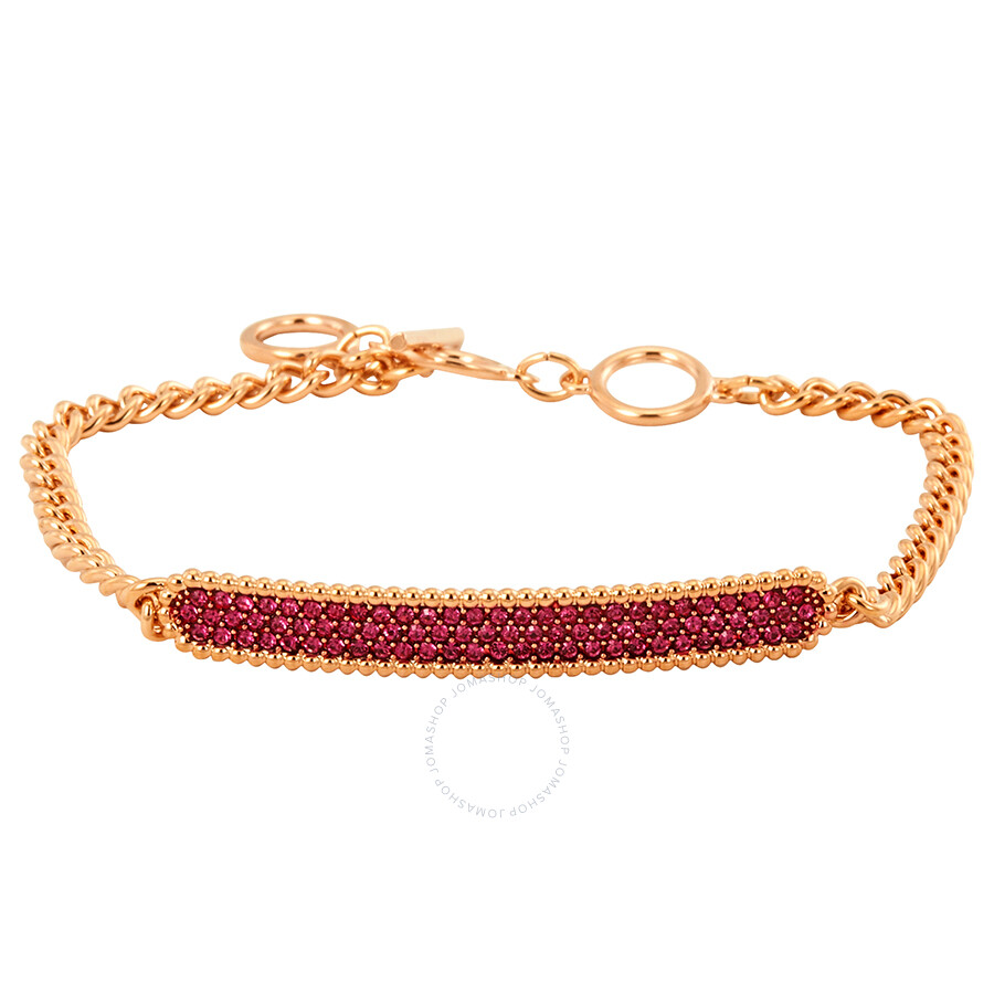 Swarovski Locket Bracelet Pink Rose Gold Plating Bracelet- Size Medium 5390255 Swarovski Locket Bracelet Pink Rose Gold Plating Bracelet- Size Medium 5390255