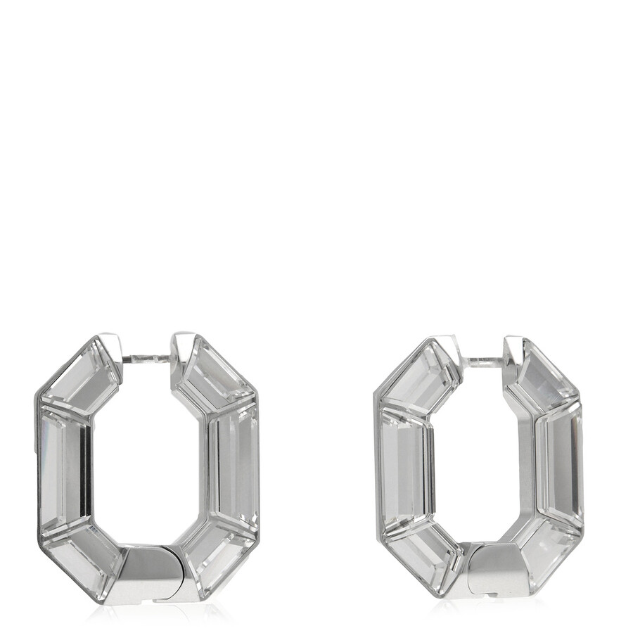 Lucent Octagon Hoop Earrings