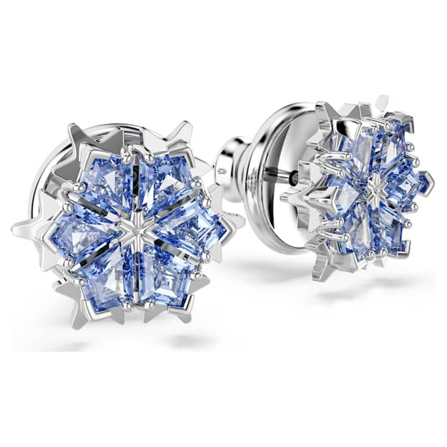 Swarovski Magic Stud Earrings In Blue
