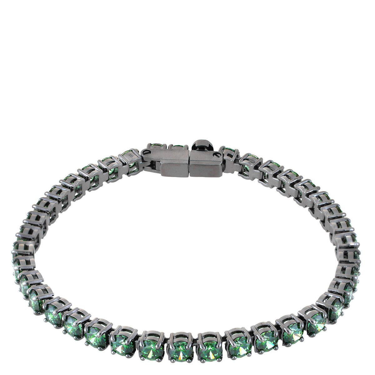 水晶 Swarovski Matrix Crystal Tennis Bracelet, Size Small 5743444