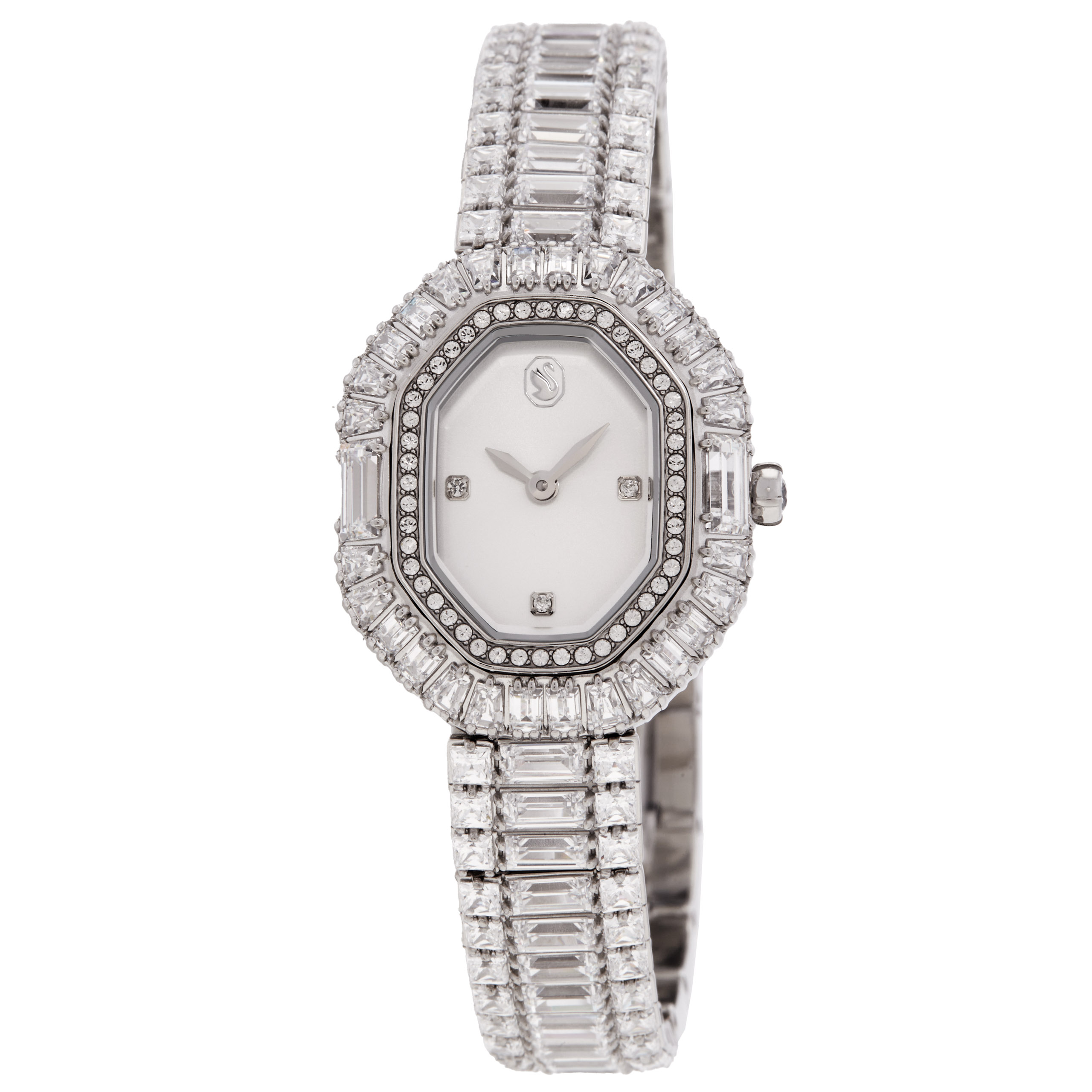 Swarovski Matrix Octagon Quartz Crystal Ladies Watch 5724516