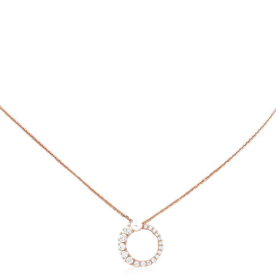 Swarovski Matrix Pendant Rose Gold Shiny White In White