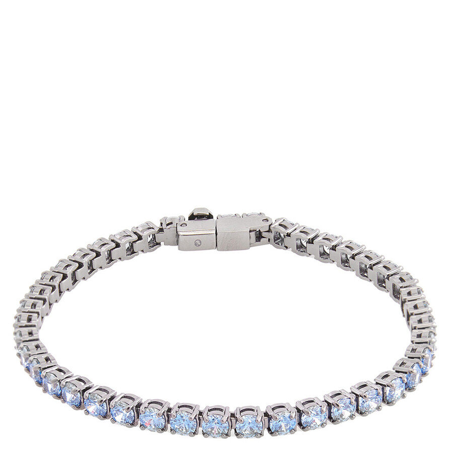 Swarovski Matrix Rhodium-Plated Crystal Bracelet, Size XL 5743448