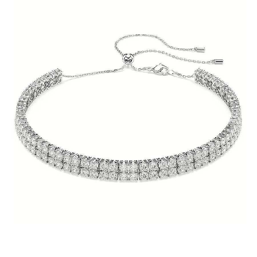 Swarovski Matrix Round-cut Choker Necklace