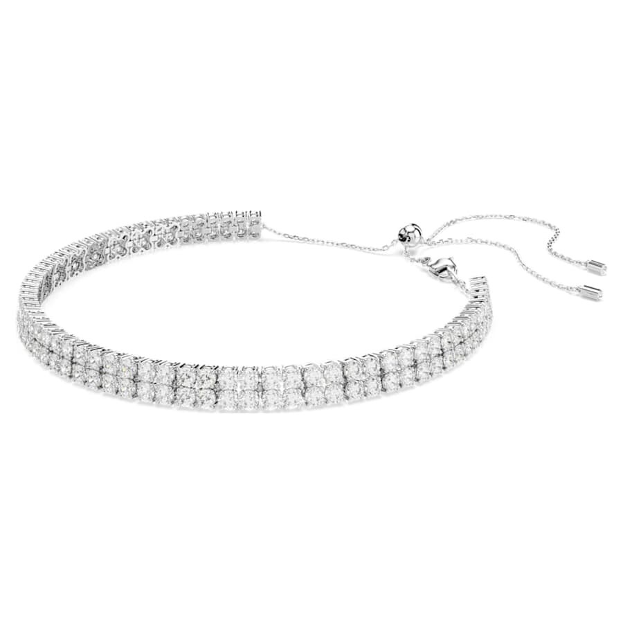 Swarovski Matrix Round-cut Choker Necklace