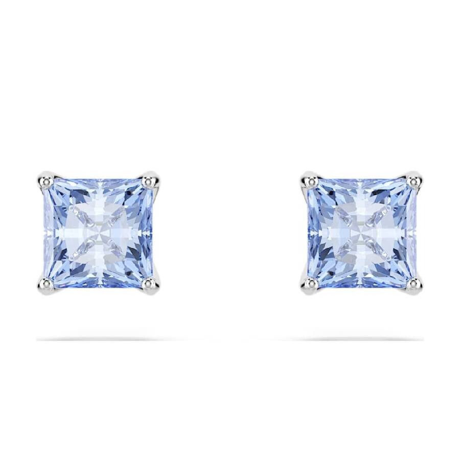 Swarovski Matrix Square-cut Stud Earrings
