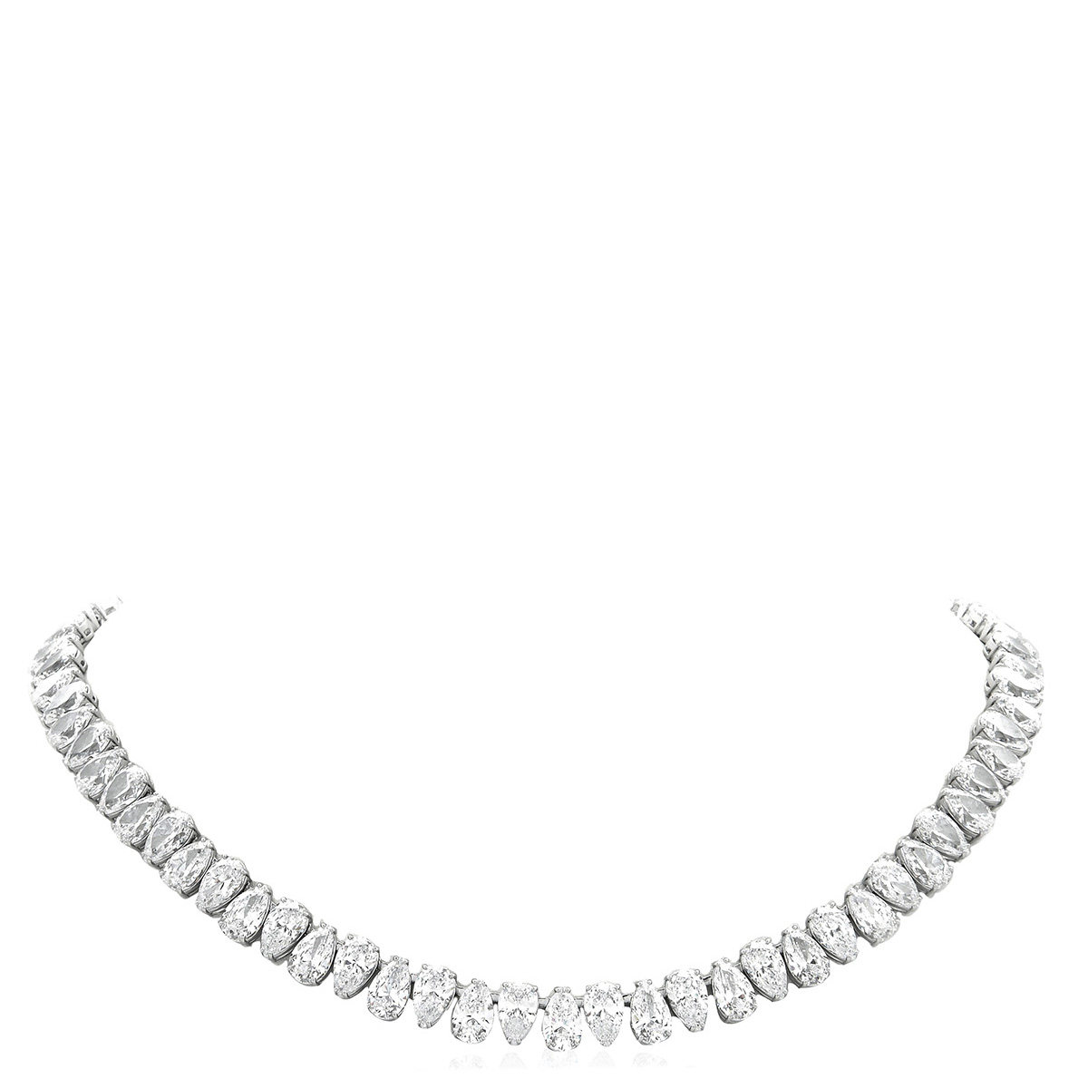 Swarovski Matrix Tennis Necklace 5662277 9009656622773 - Jewelry