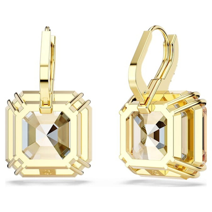 Swarovski Millenia Gold-tone Plated Drop Earrings In Gold