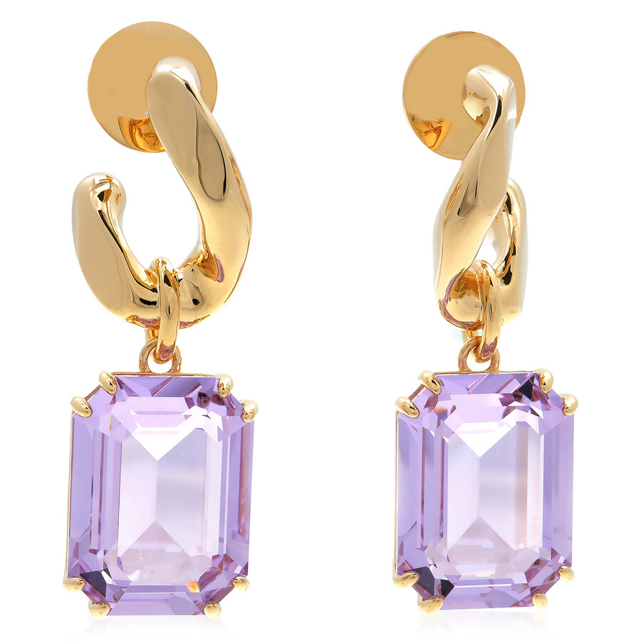 Swarovski Millenia Drop-ohrhänger In Purple