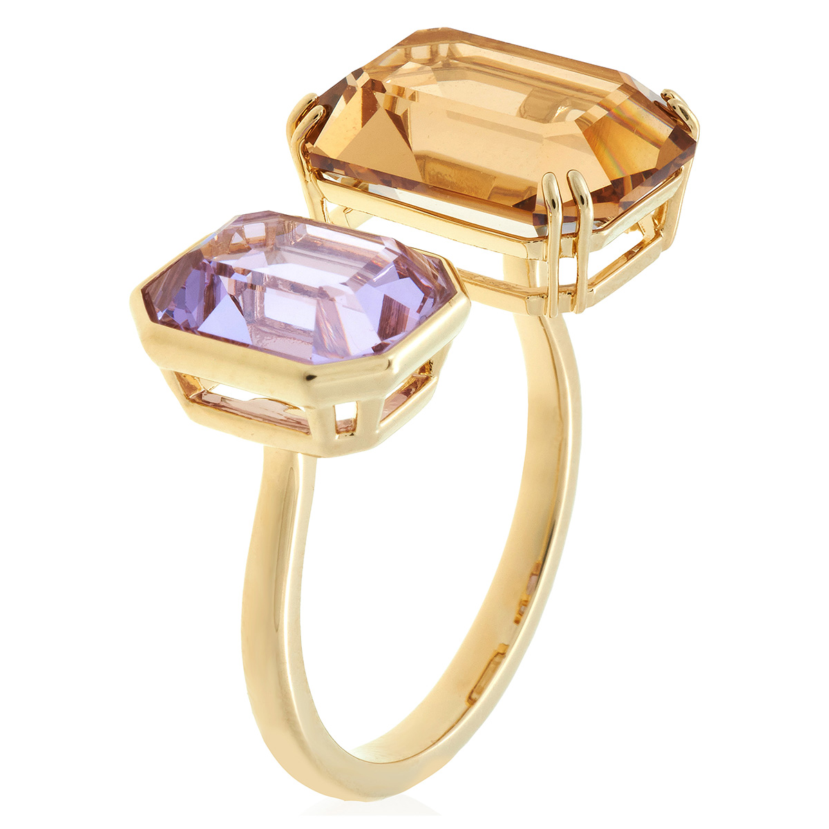 Swarovski Millenia Octagon Cut Open Ring, Size 58 (US 8) 5725748 ...