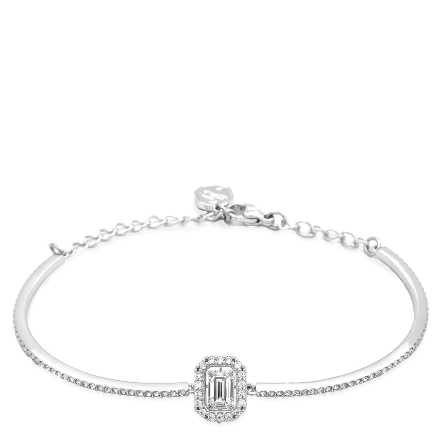 Swarovski Millenia White Rhodium Plated Octagon Cut Pave