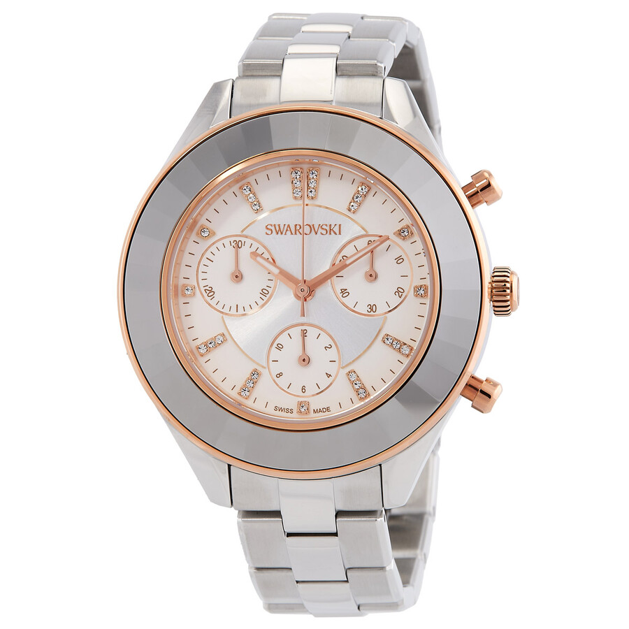 激安！SWAROVSKI OCTEA CLASSICAホワイトセラミック/クリスタル 激安！SWAROVSKI OCTEA CLASSICAホワイトセラミック/クリスタル