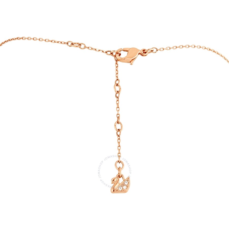 Swarovski Rose Gold Hamsa Hand Necklace Ladies Jewelry Swarovski Rose Gold Hamsa Hand Necklace