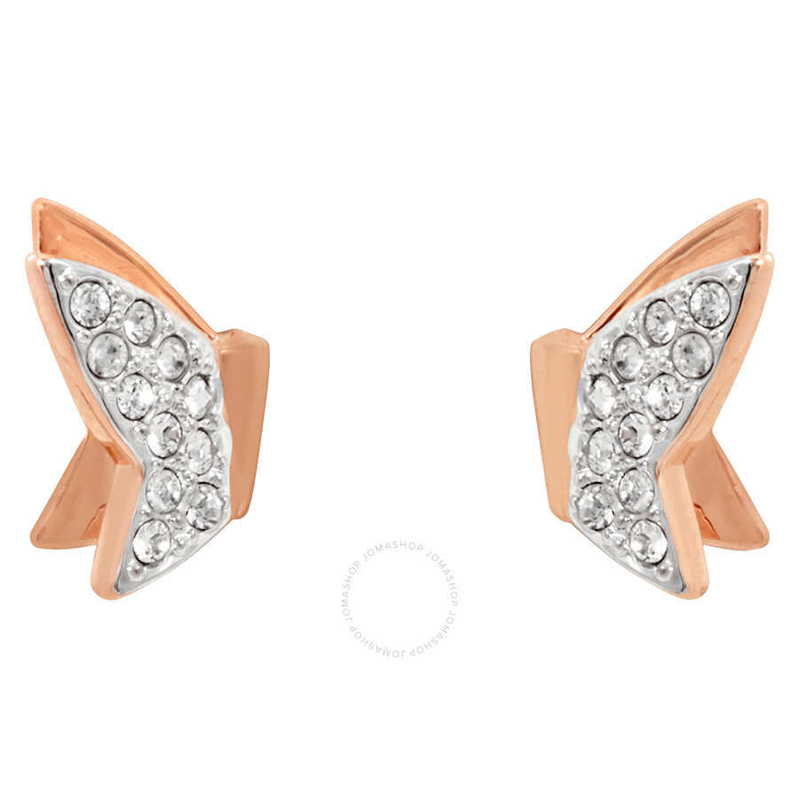 Swarovski Rose Gold Lilia Fig Stud Earrings Swarovski Rose Gold Lilia Fig Stud Earrings