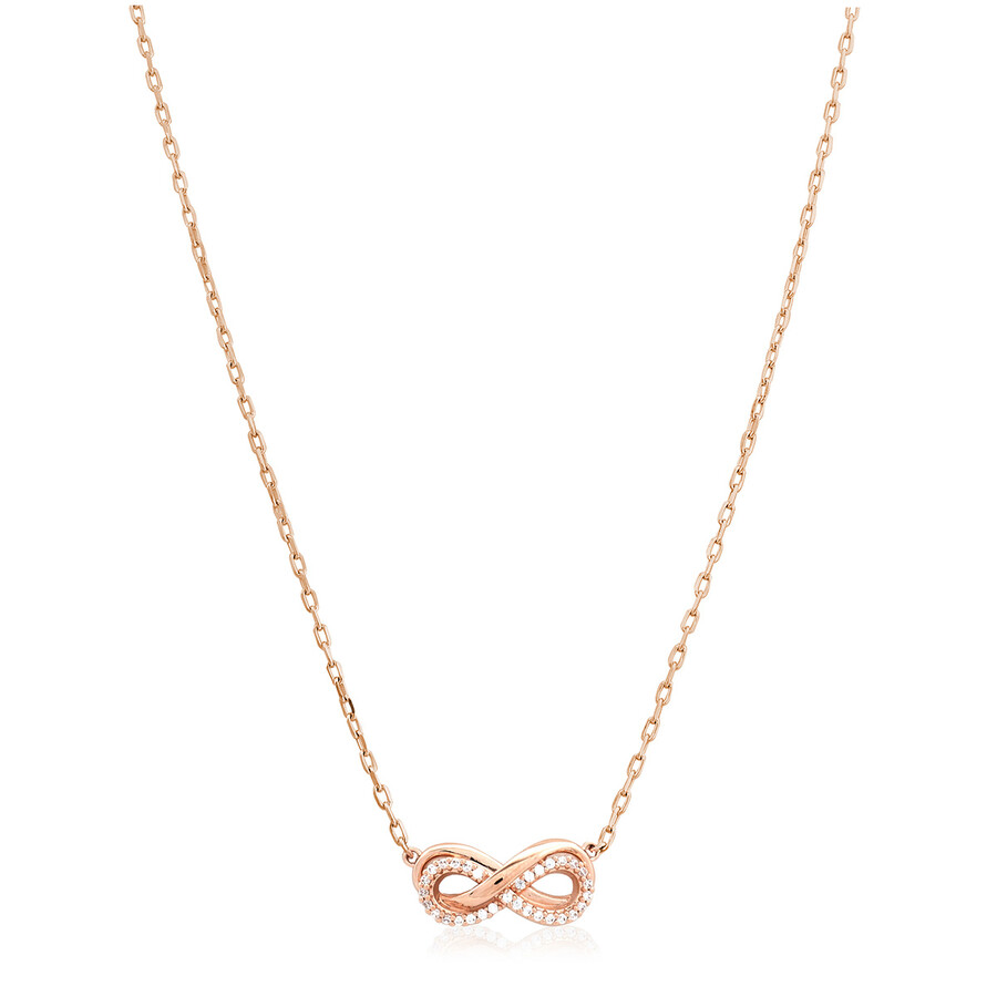 Swarovski Rose Gold-Tone Plated Hyperbola Infinity Set 5682483