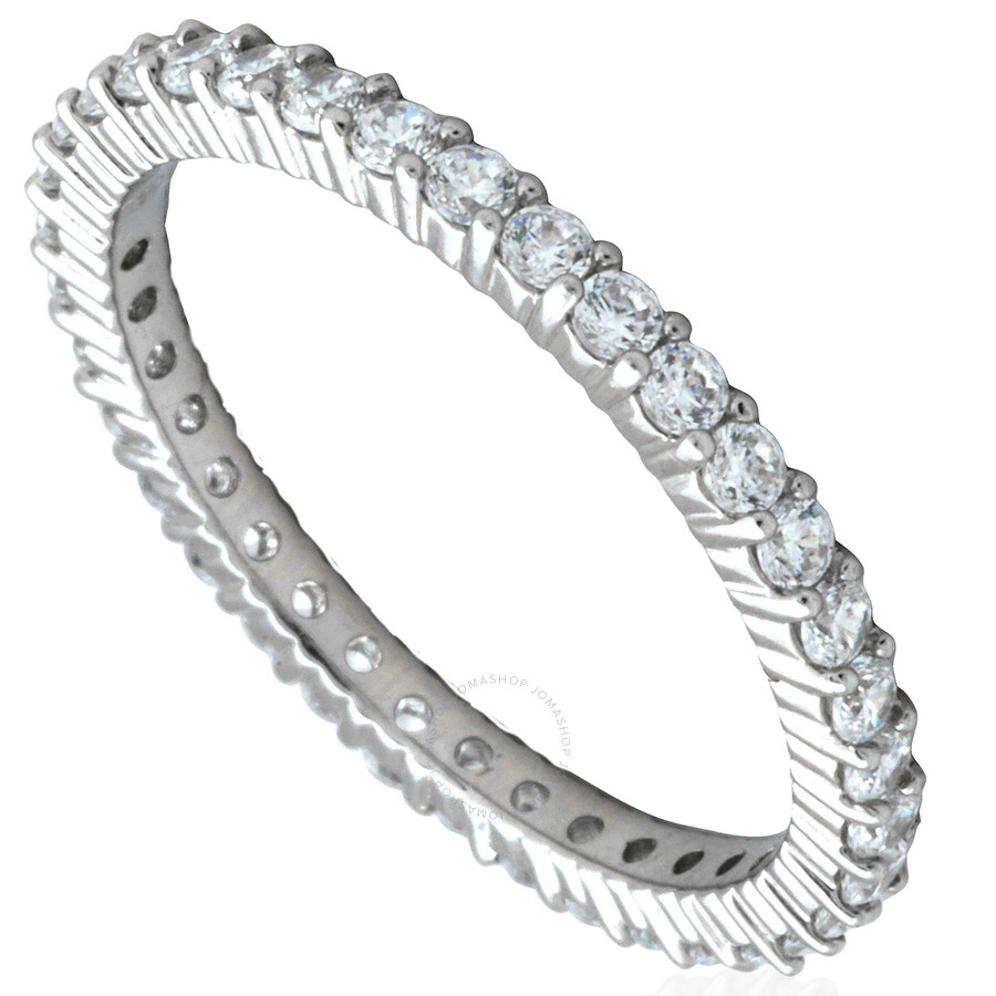 Swarovski Round Cut White Matrix Vittore Ring In White