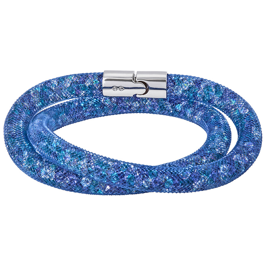 stardust blue double bracelet swarovski stardust blue double bracelet swarovski