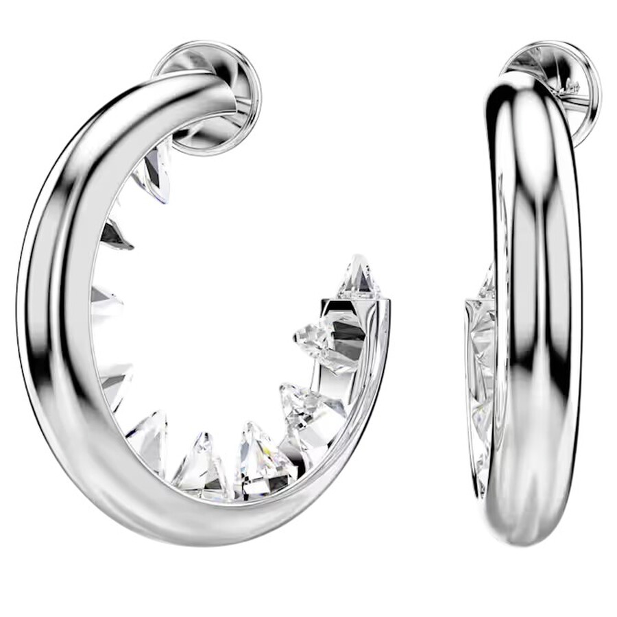 Swarovski Sublima Crystal Hoop Earrings