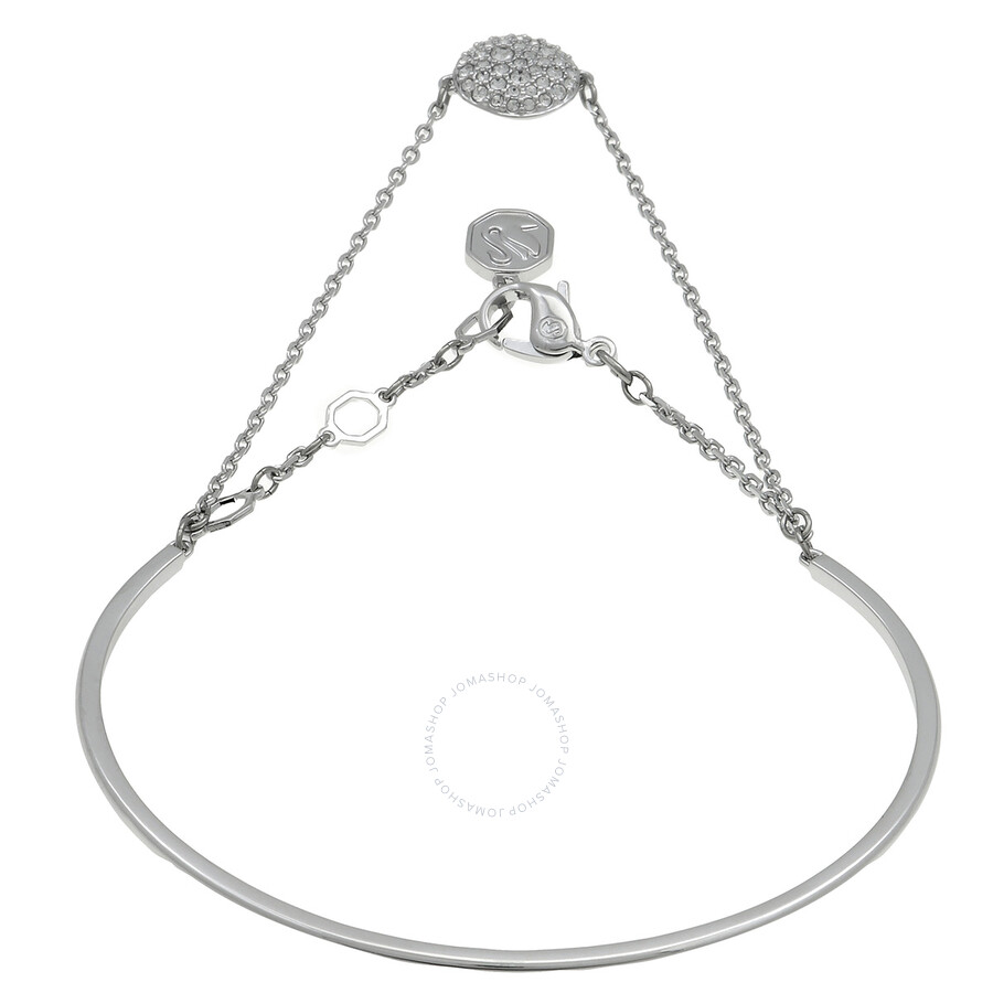 Swarovski Sublima White Crystal Bangle In White