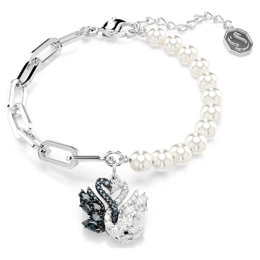 Swarovski Swan Mixed Crystal Pearl Bracelet