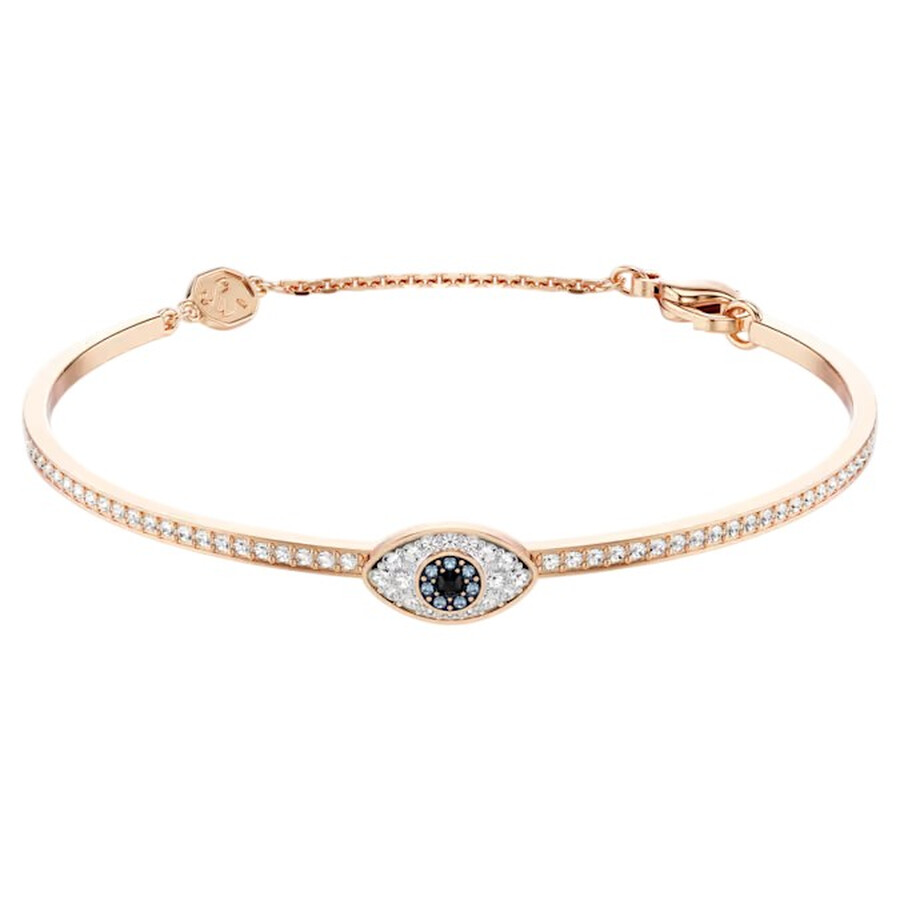 Swarovski Symbolica Rose Gold-tone Plated Eye Bangle