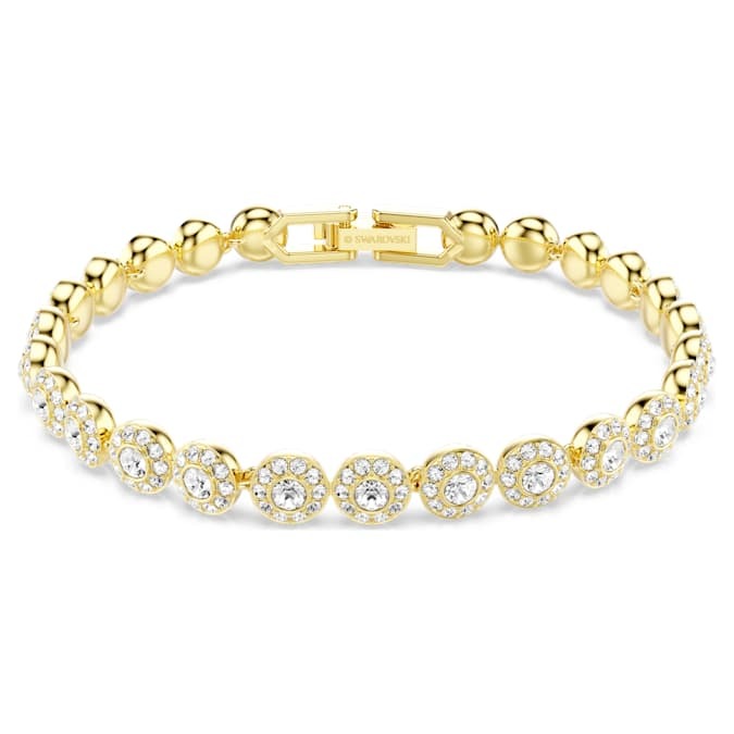 Swarovski Una Angelic Gold-Tone Plated Bracelet, Size S 5749386