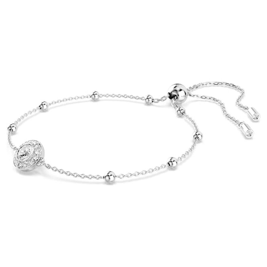 Swarovski Una Angelic Rhodium Plated Bracelet In White