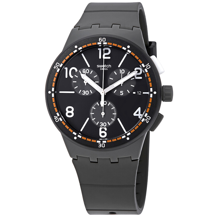 Swatch K-Ki Chronograph Grey Dial Men's Watch SUSM405 7610522791381 -  Watches, Other - Jomashop