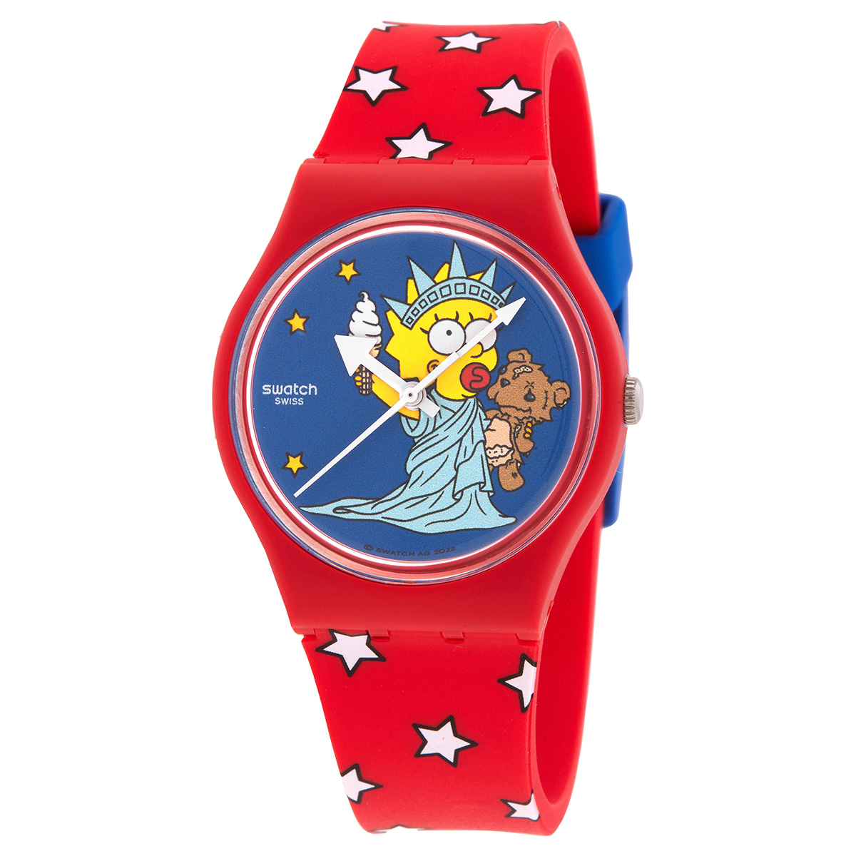 Swatch Little Lady Liberty Quartz Unisex Watch SO28Z120
