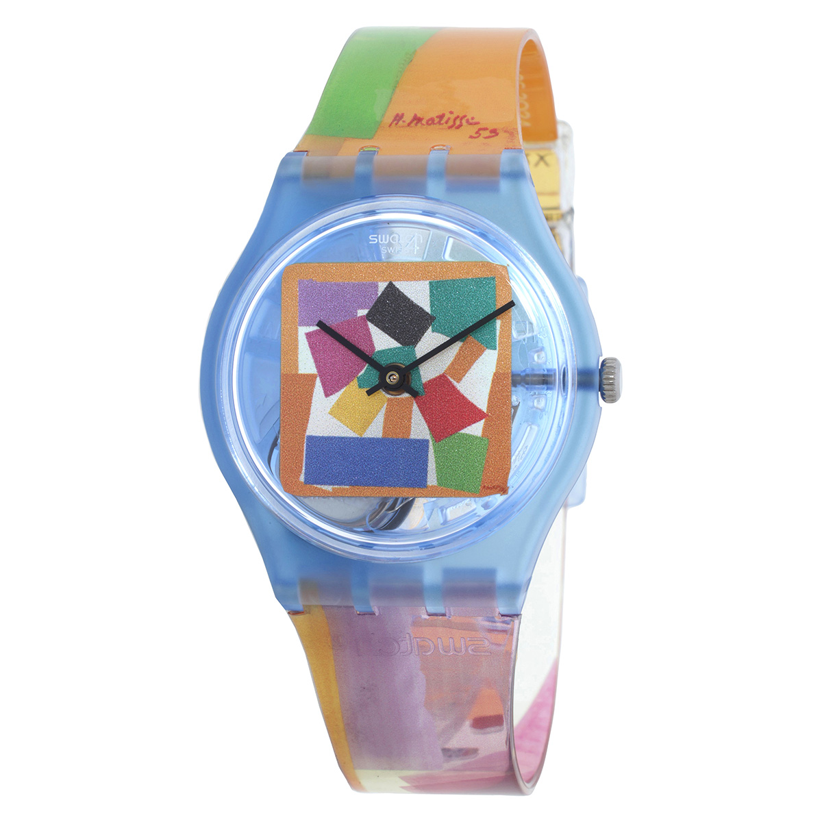 Swatch Matisse's Snail Quartz Unisex Watch SO28Z127
