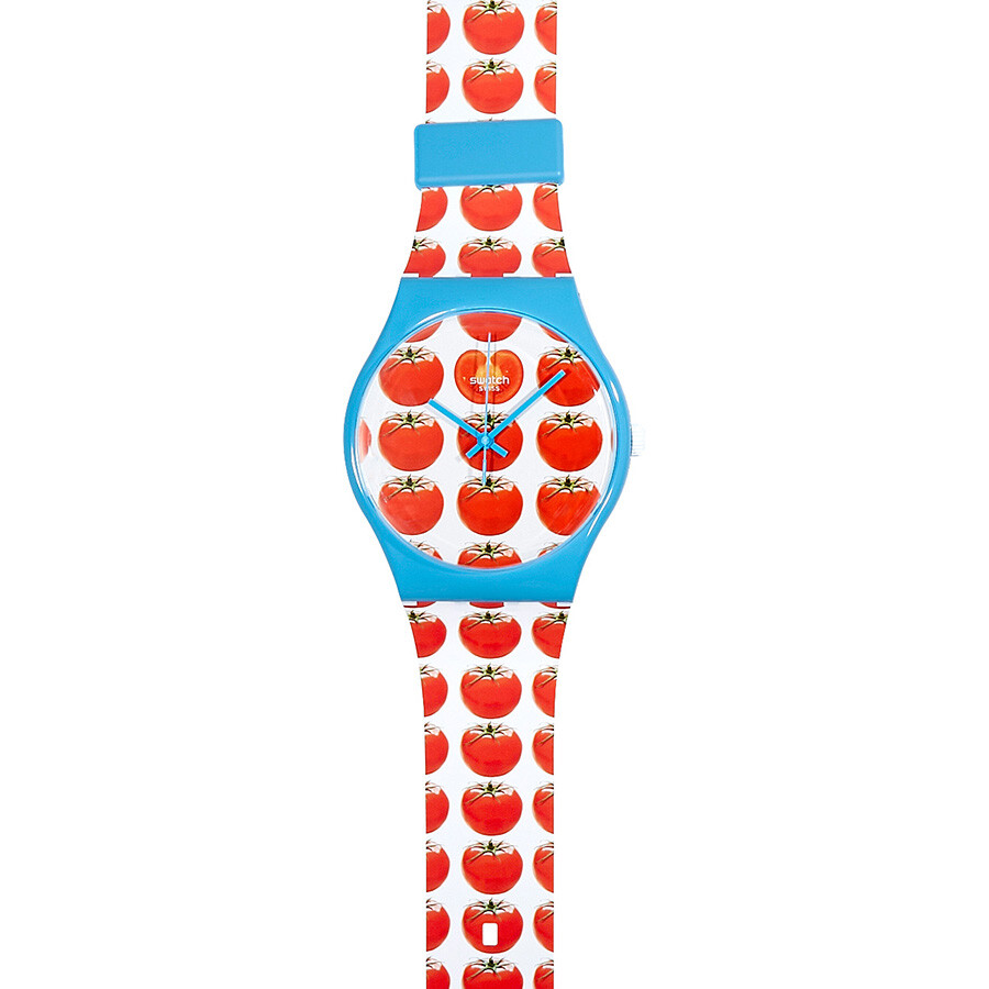 Swatch Maxi Tomatella Wall Clock MSUOS102 Maxi Swatch Watches