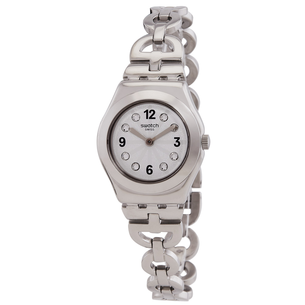Swatch Neutral Quartz Silver Dial Ladies Watch YSS323G  display picture 1