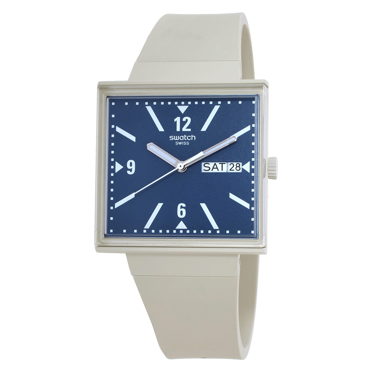 Swatch Originals Bioceramic What If? Collection Blue Dial Unisex Watch SO34T700