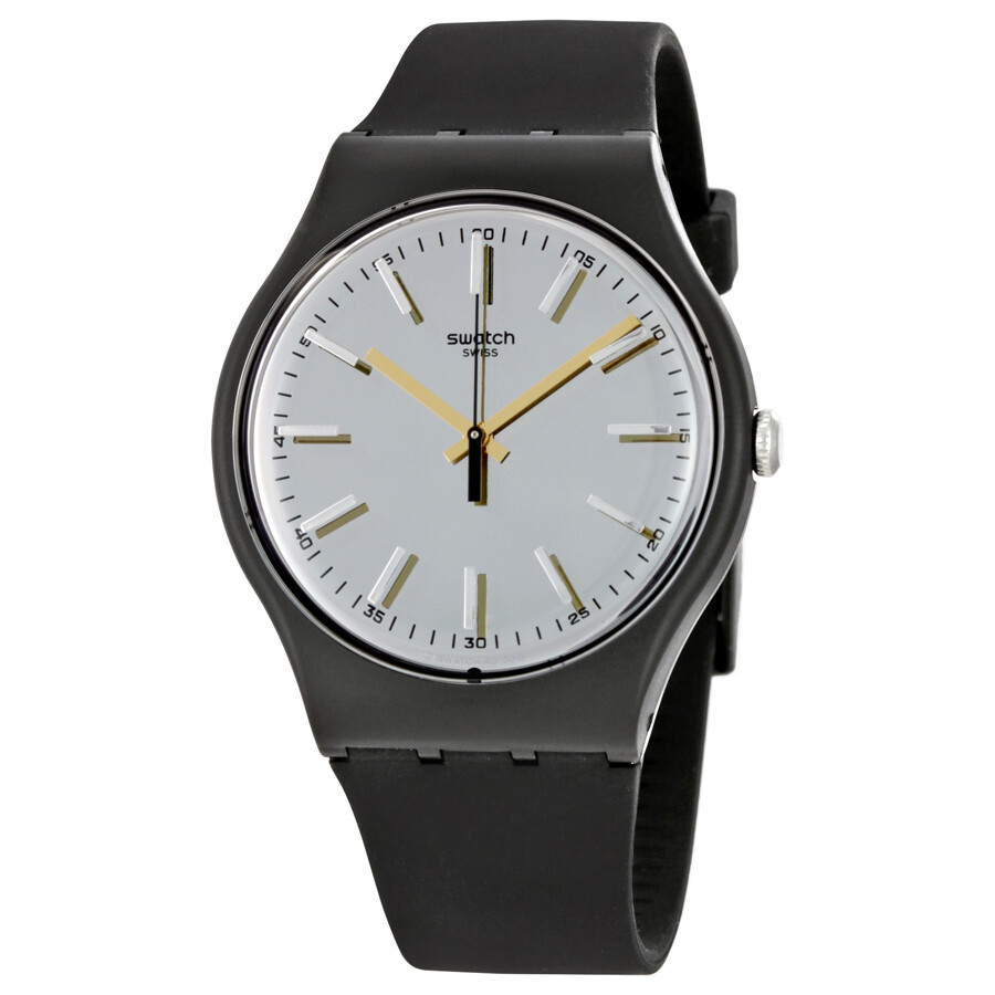 Swatch Passe Partout Silver Dial Unisex Watch SUOB132 7610522689770 ...