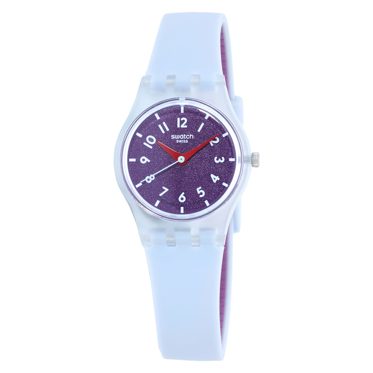 Swatch Powder Plum Quartz Ladies Watch LL126